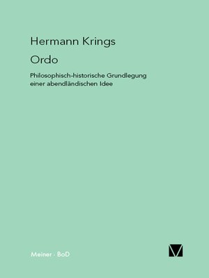 cover image of Ordo